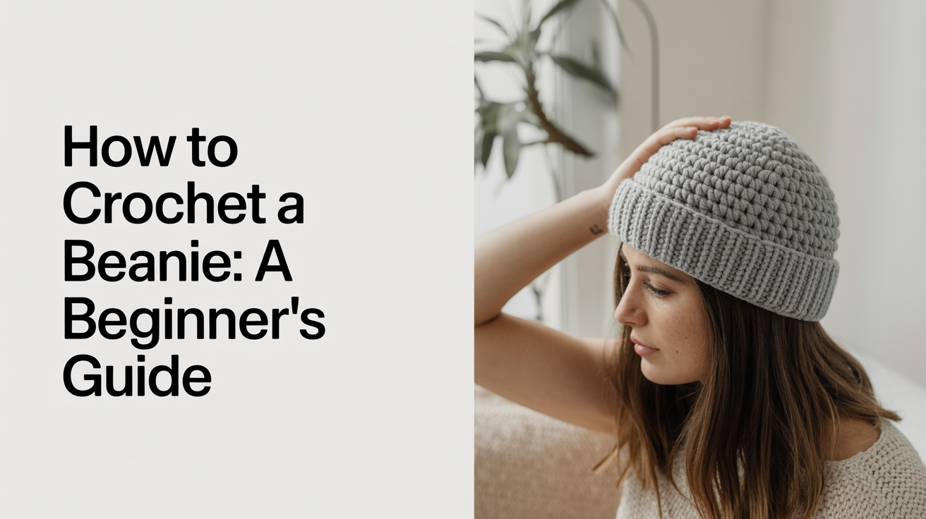 How to Crochet a Beanie: A Beginner's Guide