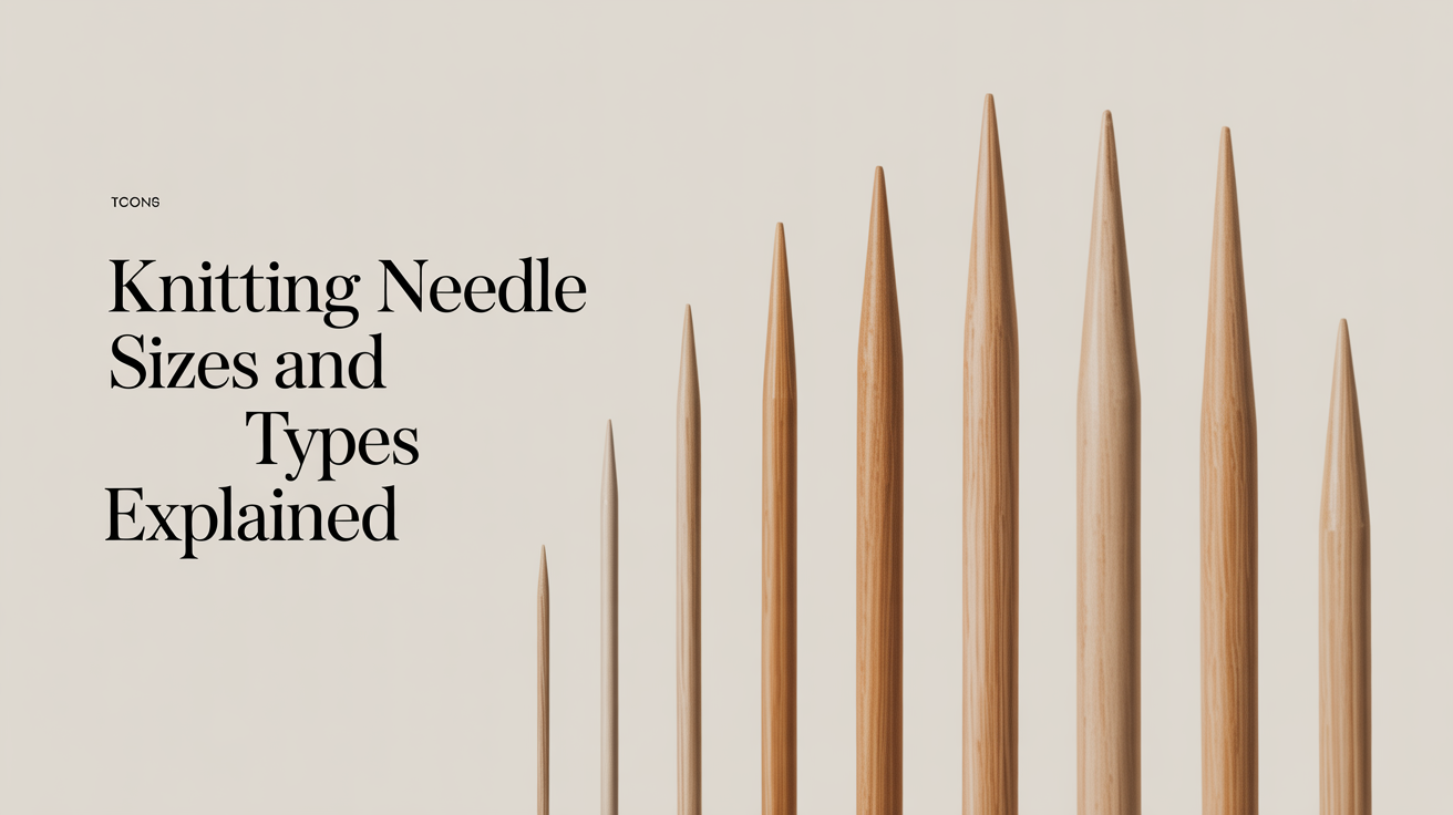 Knitting Needle Sizes and Types Explained