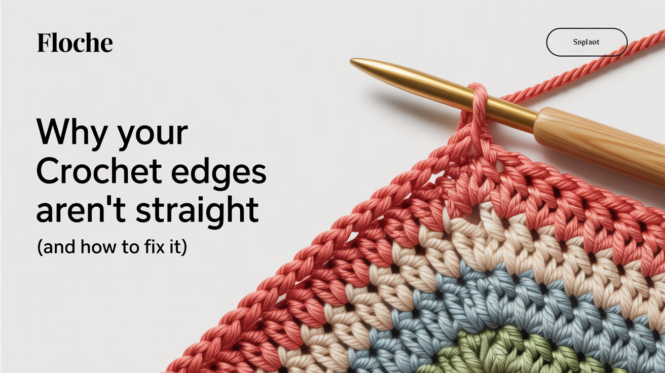 Why Your Crochet Edges Aren't Straight (and How to Fix It)