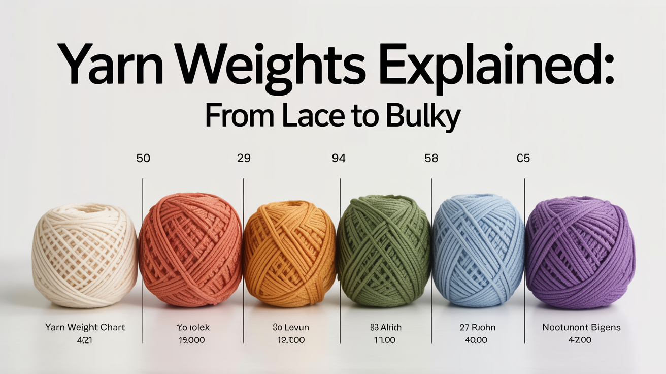 Yarn Weight Chart